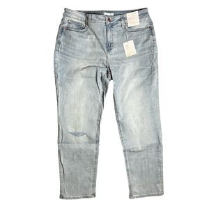 LC Lauren Conrad‎ NWT Size 14 Mid Rise Boyfriend Light Wash Jeans